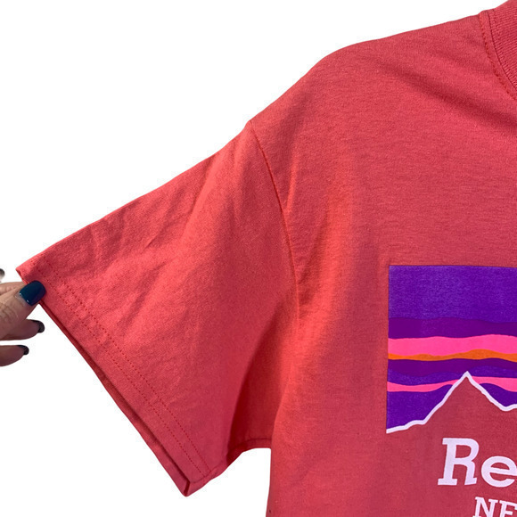 GILDAN Red River New Mexico Short Sleeve Graphic‎ T-Shirt - Picture 3 of 8